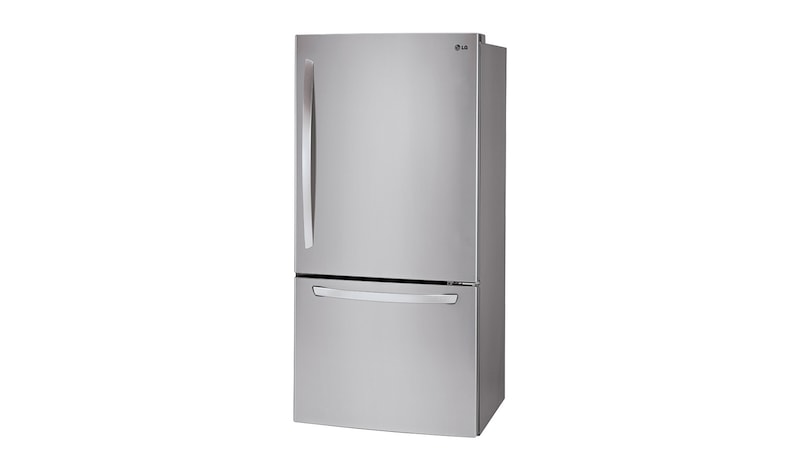 LG Réfrigérateur de 33 po, 24 pi 3 avec congélateur en bas doté d'un tiroir coulissant avec refroidissement intelligent, LDC24370ST